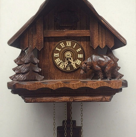 Часы настенные немецкие с кукушкой