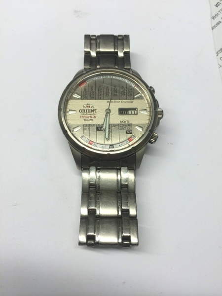 Orient Automatic Titanium — репассаж и замена масла